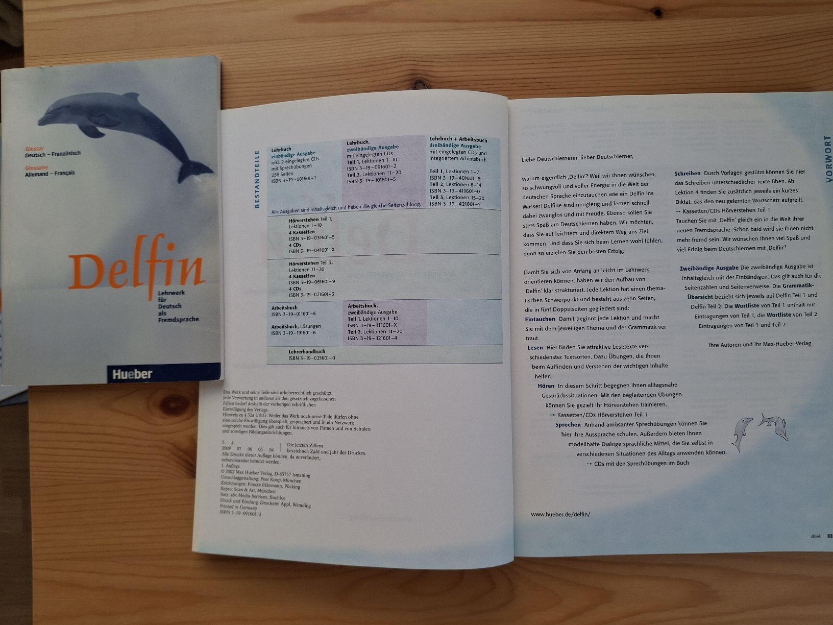 Libri: Delfin Lehrbuch Teil 1, Deutsch A1 – Usato da Zürich venduto da wildflower26 1