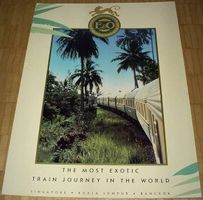 Eastern & Oriental Express, Werbeaufsteller 76,8 x 56,8cm