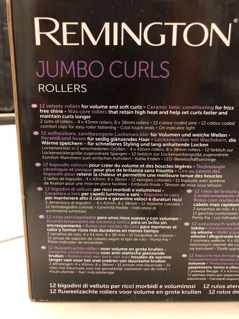 Remington Piastre & Arricciacapelli: Remington Jumbo Curls – Usato da Root venduto da NaBr76 3