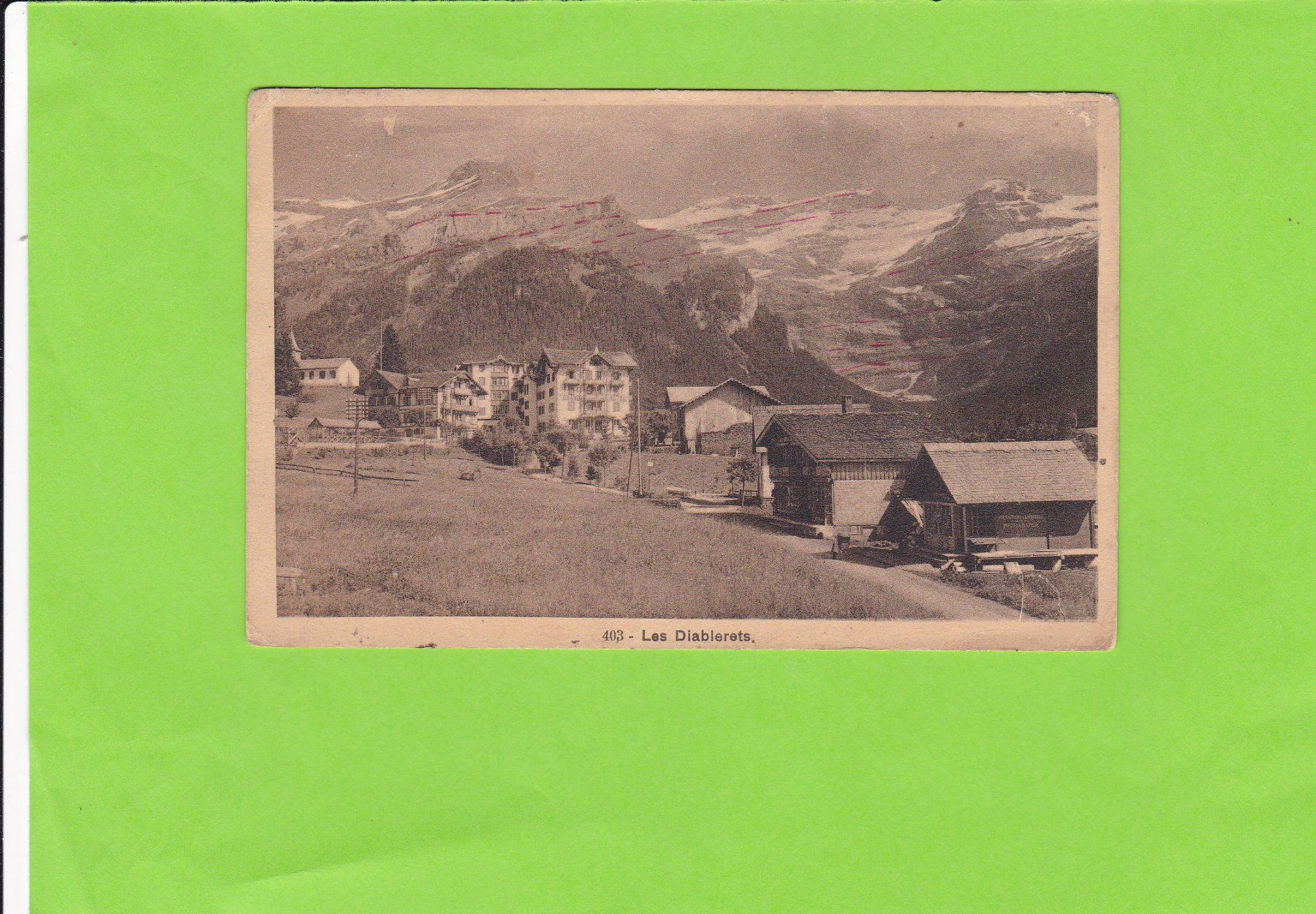 Cartoline postali: Les Diablerets – Usato da St. Peterzell venduto da neckertal
