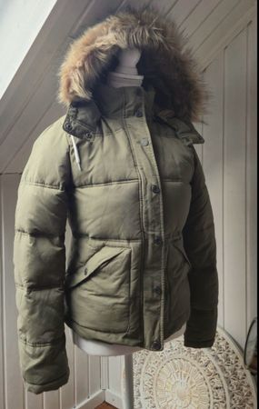 Winterjacke Roxy Gr.M/ khaki mit Kapuze