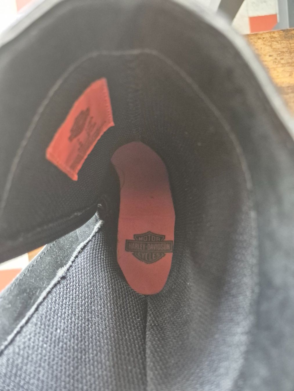 Harley-Davidson Scarpe da donna: Bottines cuir Harley Davidson – Usato da Genève venduto da boudha71 1