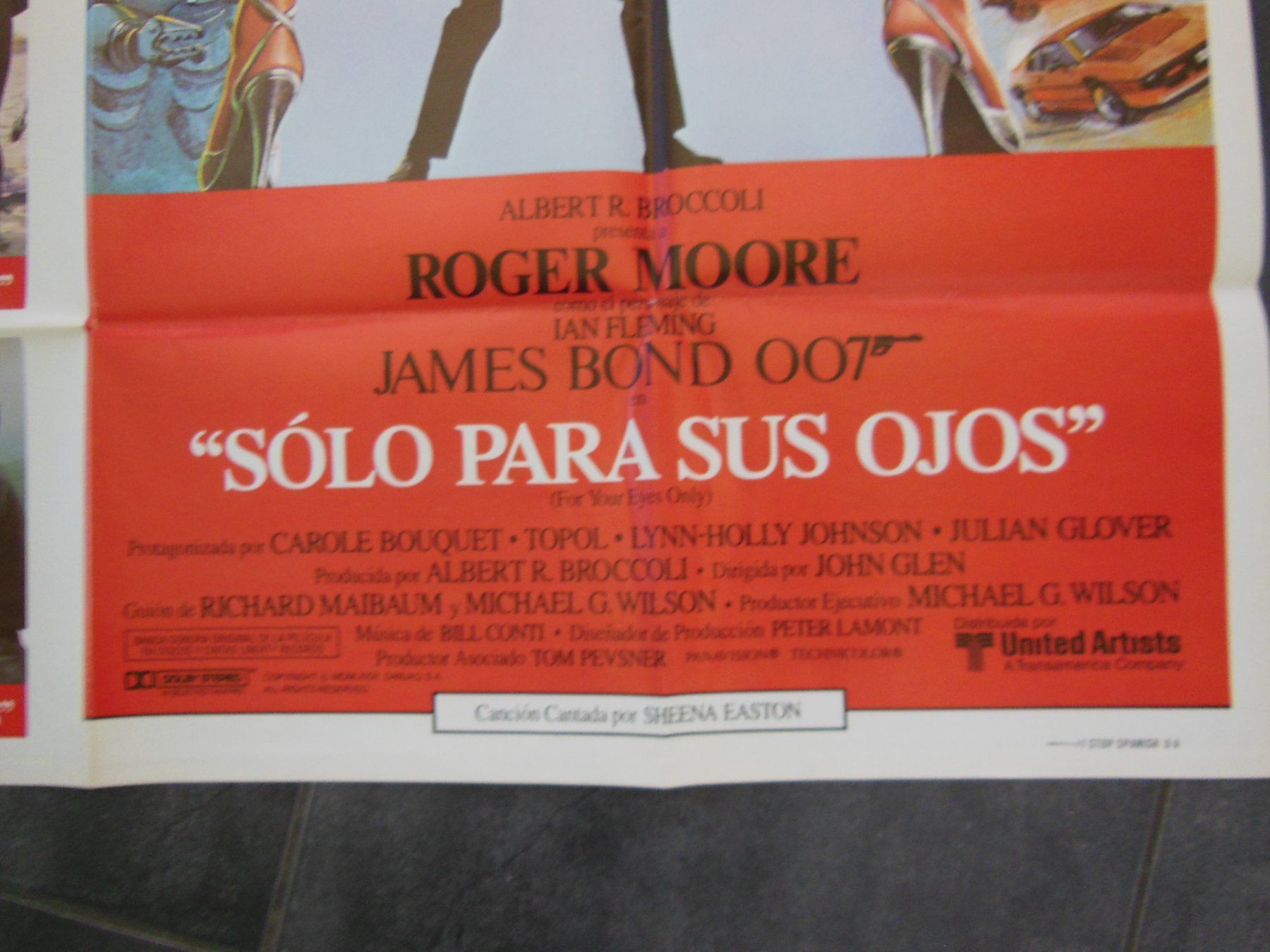 Foto & Immagini: James Bond, Doppelposter, For your Eyes only, Spanisch – Usato da Salmsach venduto da aacs65 3