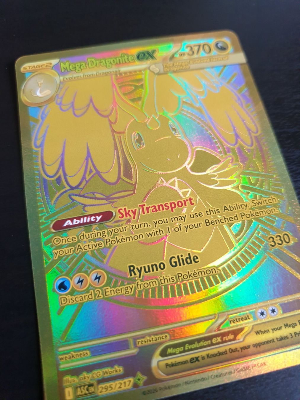 Pokémon Sammelbilder & Trading cards: Mega Dragonite ex 295/217 (Mega Hyper Rare) – Neu (gemäss Beschreibung) aus Urnäsch von Nakamotix 5