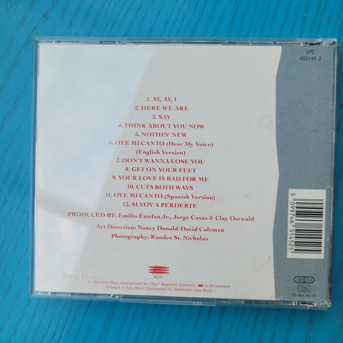 CD: Gloria Estefan- Cuts both ways – Usato da SCHÜBELBACH venduto da CoKaHa 1