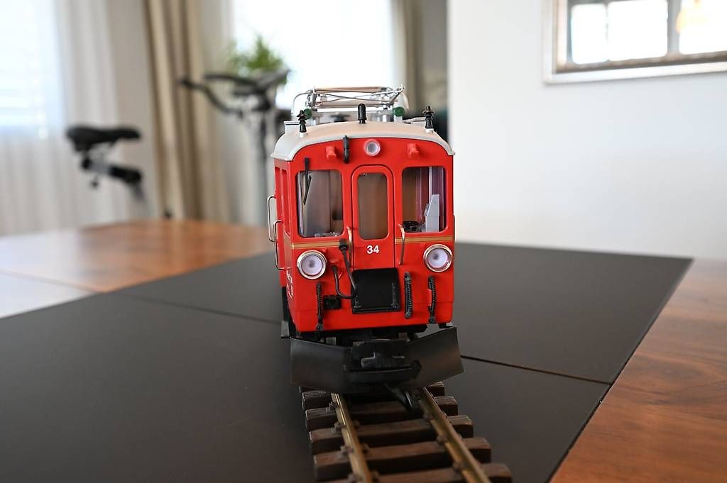 LGB Modelleisenbahnen: RhB-Triebwagen ABe 4/4 34 – Gebraucht aus Gebenstorf von Baghera2 1