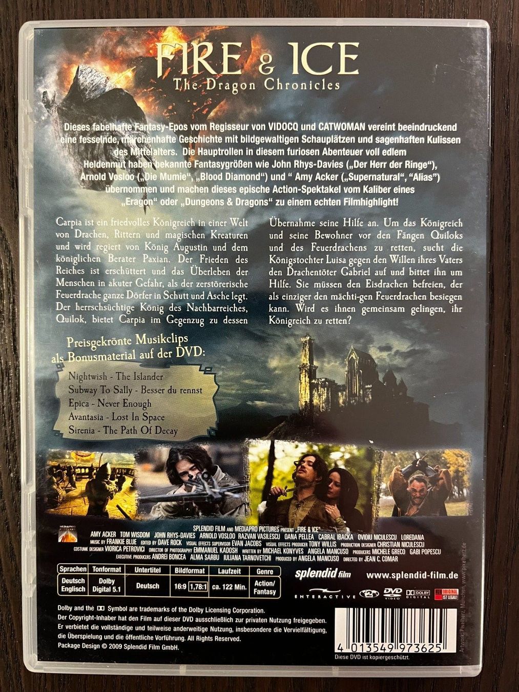 Tutti i DVDs: Fire & Ice - The Dragon Chronicles – Usato da Zürich venduto da FilmFreunde 1