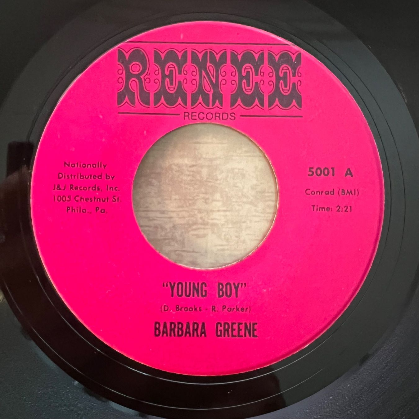Dischi in vinile: Barbara  Greene - Young Boy / US-Press. 1968 - Nice Copy – Usato da Gais venduto da soundcave57