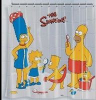 Sehr seltener Simpsons Duschvorhang - Neu & Originalverpackt