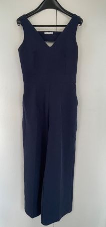 Eleganter Jumpsuit, dunkelblau, Gr. M, ideal für  ☀️