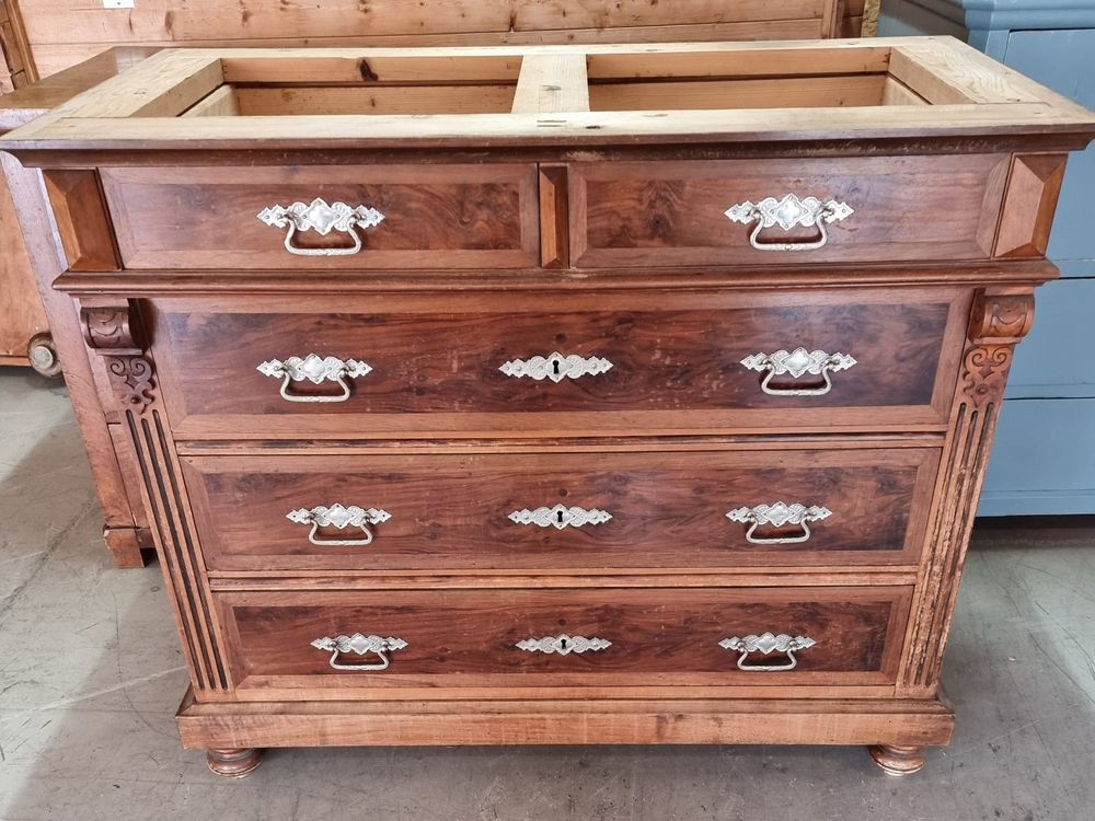 ANTIKE Kommode ohne Abdeckplatte aus der Epoche Jugendstil (Gebraucht ...