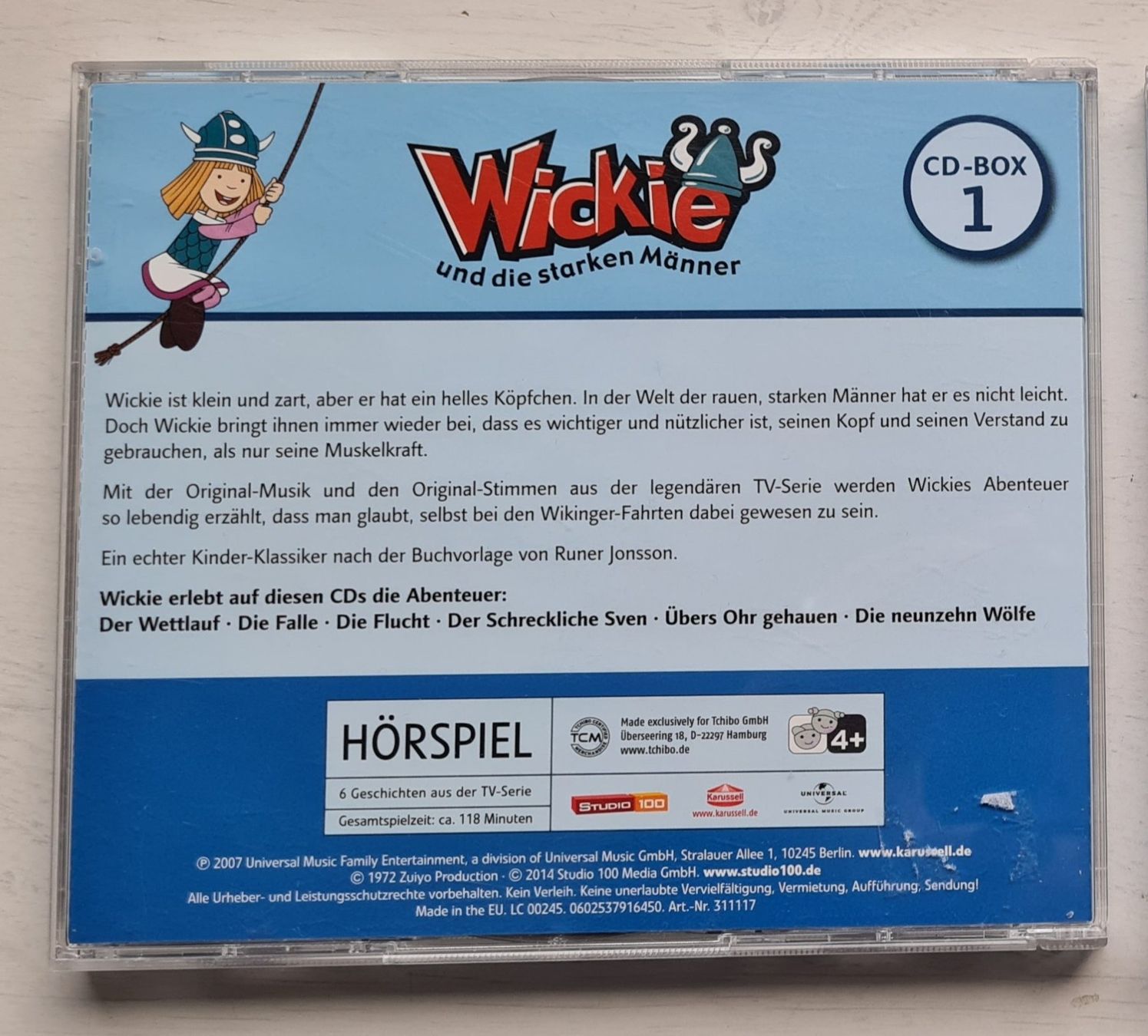 CD: CD BOX - Wickie und die starken Männer – Usato da Niederweningen venduto da Obson 2