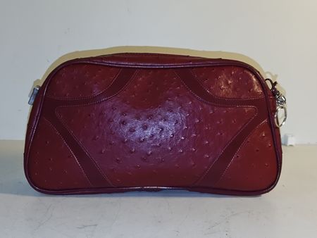 Handtasche von Bosanova, Vintage in Weinrot. (nov583)