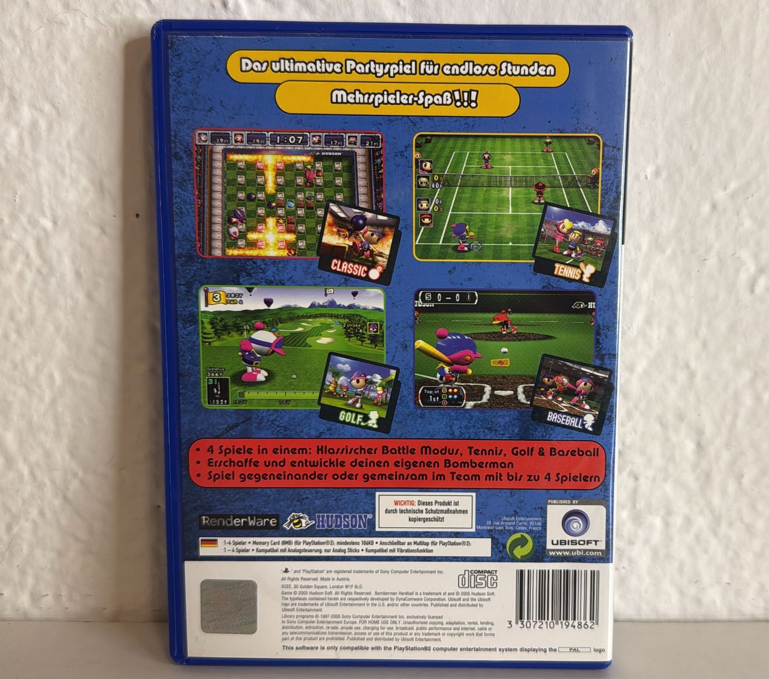 Giochi: Bomberman Hardball PS2 Spiel - Klassiker – Usato da Ehrendingen venduto da lax21 1