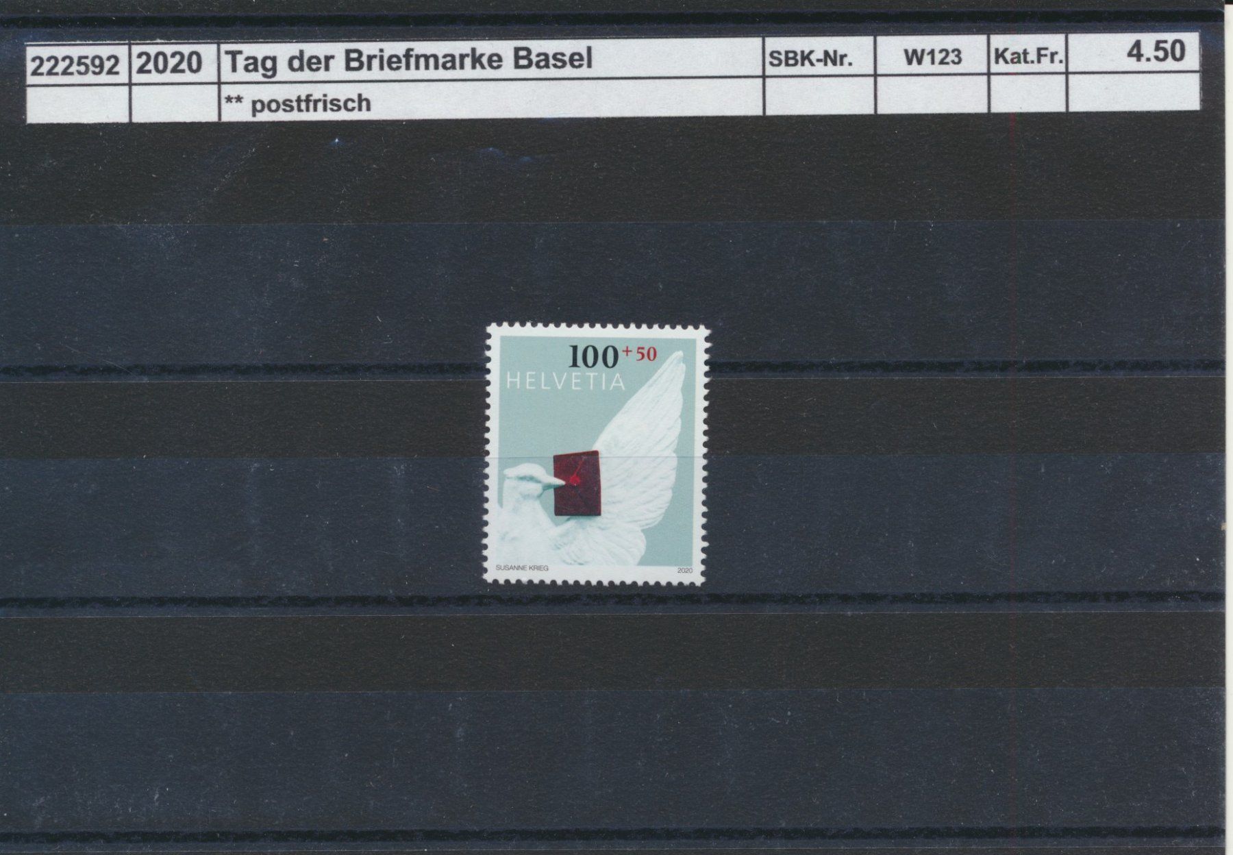 Tous les timbres: 2020 "Tag der Briefmarke - Basel", ** postfrisch – Neuf (Voir description) à Winterthur par Zupogeru