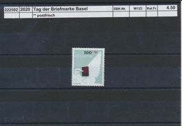 2020 "Tag der Briefmarke - Basel", ** postfrisch