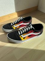 Vans Ward Flame / Flame Tape Skate Shoes
