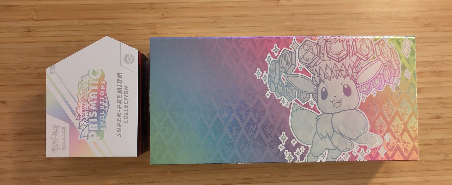 Pokémon Sammelbilder & Trading cards: Prismatic Evolutions Super-Premium Box, playmate & sleeves – Gebraucht aus Bern von gil_rkx8 3