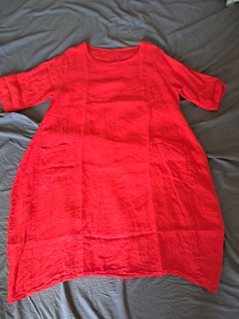 Sommerkleid Leinen One Size XL