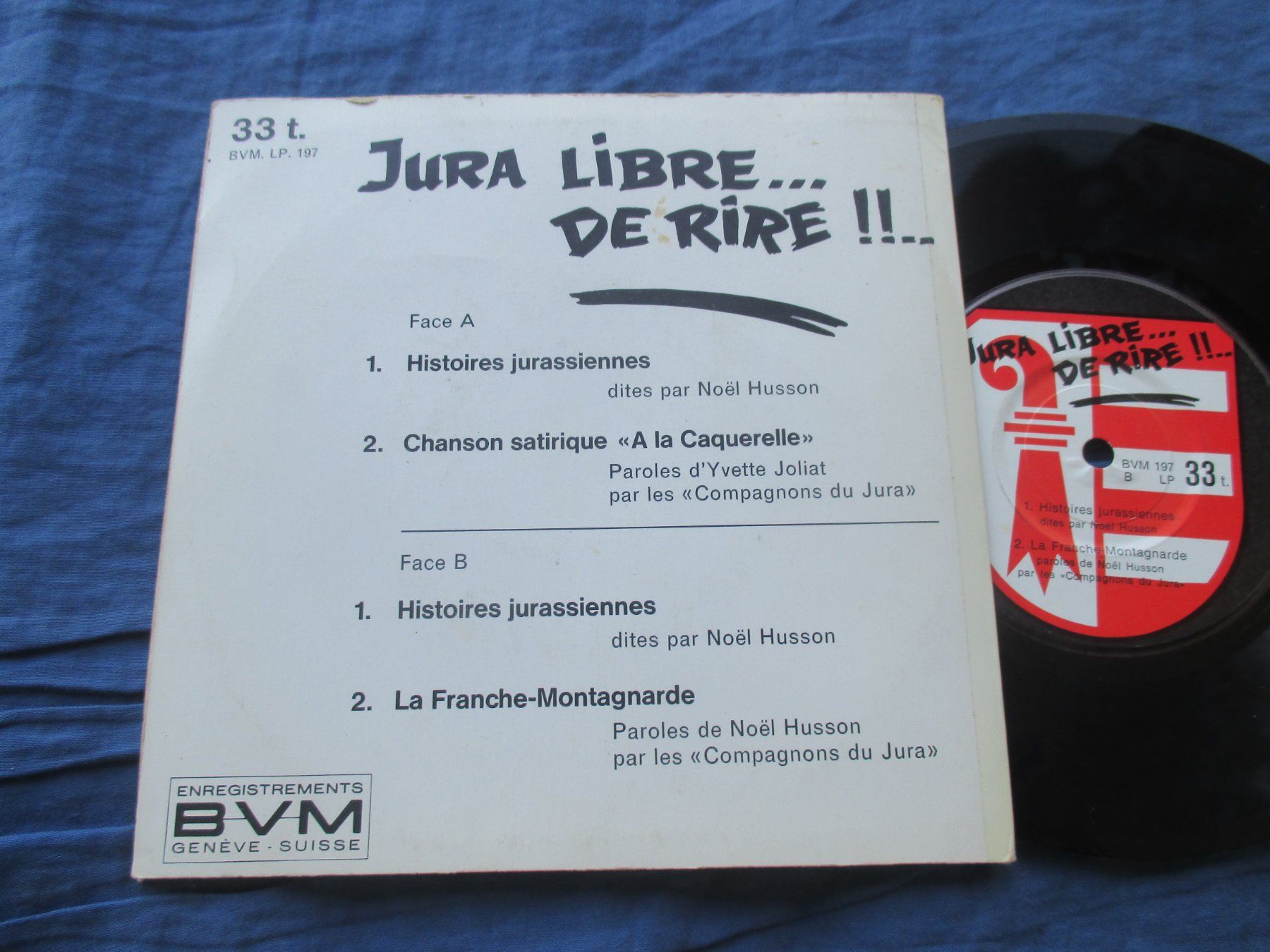 Vinyles: Jura Libre ... de rire !!... – D'occasion à Colombier NE par Nevenma 1
