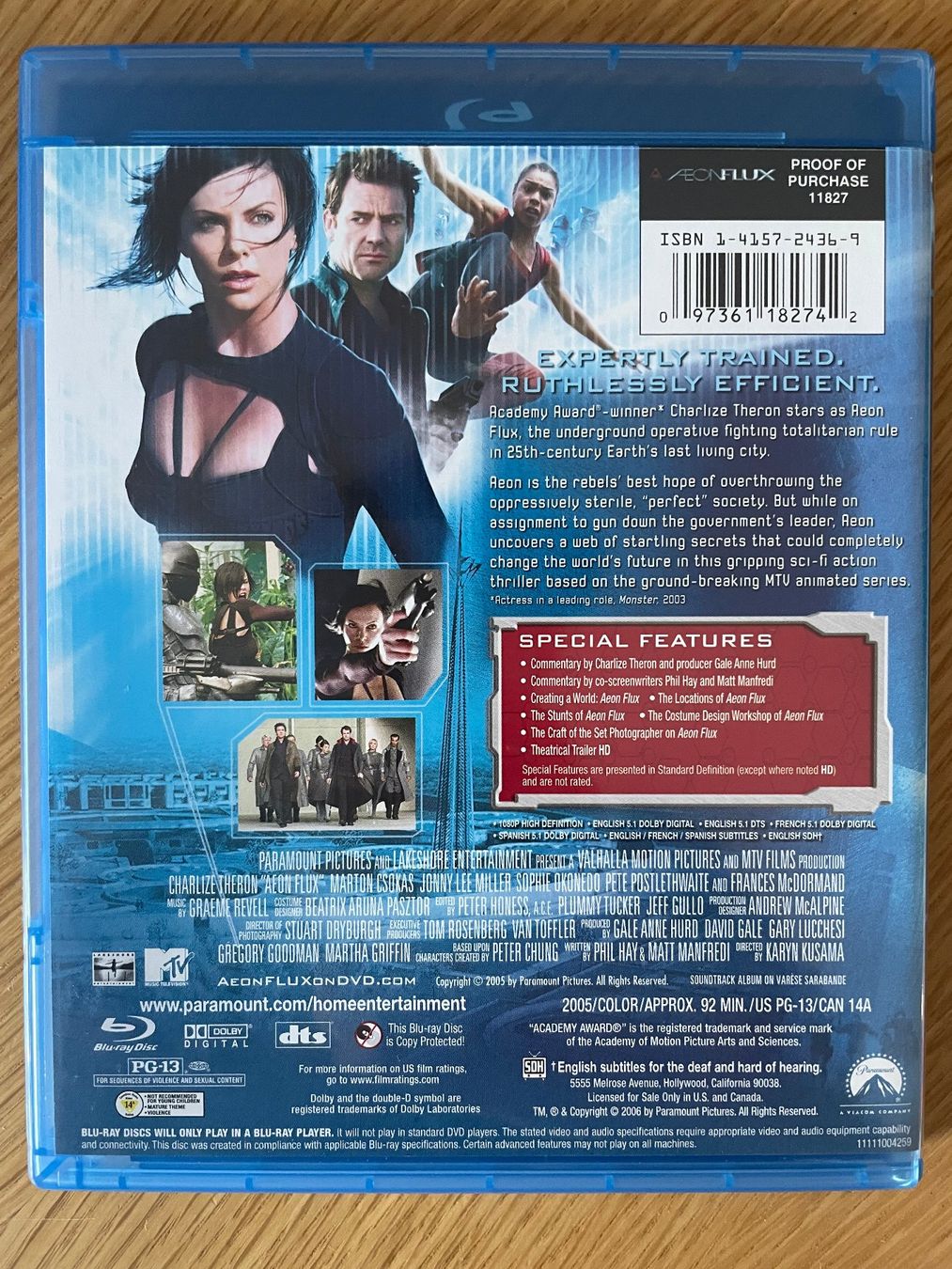 Tutti i DVDs: Aeon Flux blu-ray – Usato da Vevey venduto da c_lathion 1
