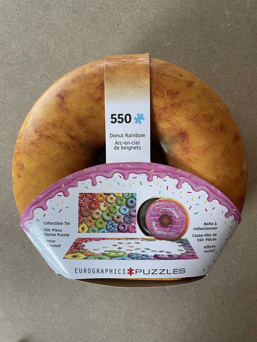 Puzzle: Puzzle Donut Rainbow / 550 Teile – Usato da Rümlang venduto da baselsale1 4