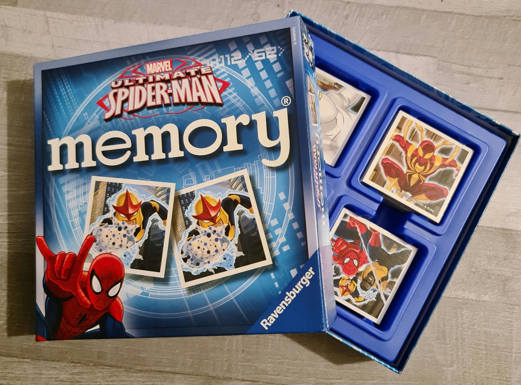 Ravensburger Giochi: MARVEL ULTIMATE SPIDER-MAN MEMORY MIT 72 KARTEN – Usato da Münsingen venduto da Ganjam