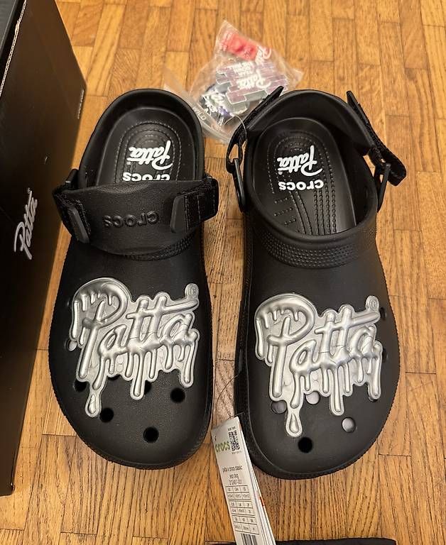 Scarpe da uomo: Patta x Crocs Classic EXP Clog Black  – Nuovo e nell'imballaggio originale da La Plaine venduto da Swizzplug 1