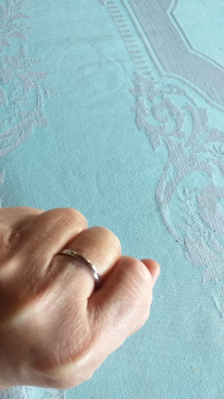 Anelli: Edelstahl Ring – Nuovo e nell'imballaggio originale da Wünnewil venduto da 04Blume 1