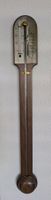 Barometer Thermometer Holz Messing Vintage_guter Zustand