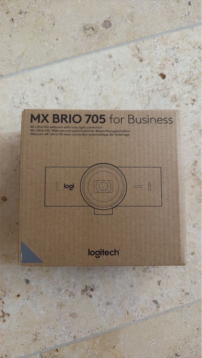 Logitech Webcam: Logitech MX BRIO 705 Webcam 4K Ultra HD New – Nuovo e nell'imballaggio originale da Zürich venduto da zurich_230