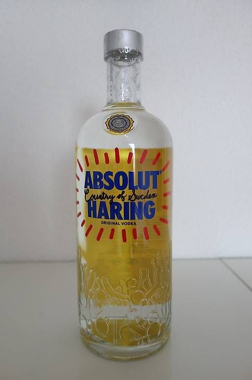 Absolut Vodka Spirituosen: Neuste Absolut Vodka HARING art edition 1L – Neu und originalverpackt aus Bonstetten von polarvids 4