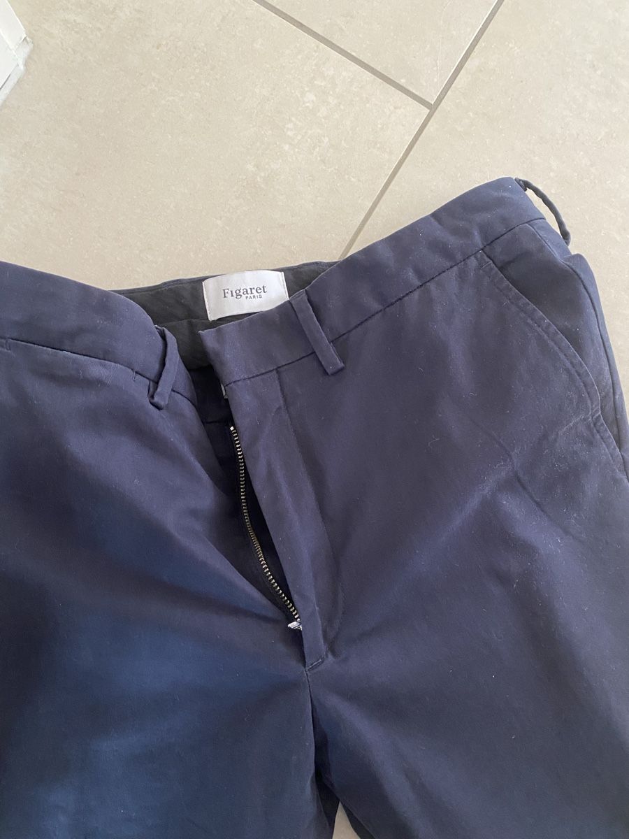 Hosen: Figaret Paris bleu marine T.42/ never worn – Neu (gemäss Beschreibung) aus Zürich von SunnySeller