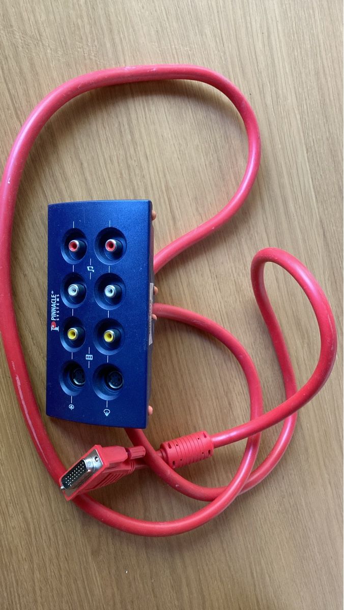 Unità & Adattatore: Pinnacle Systems Video Adapter guter Zustand – Usato da FRIBOURG venduto da Boris004