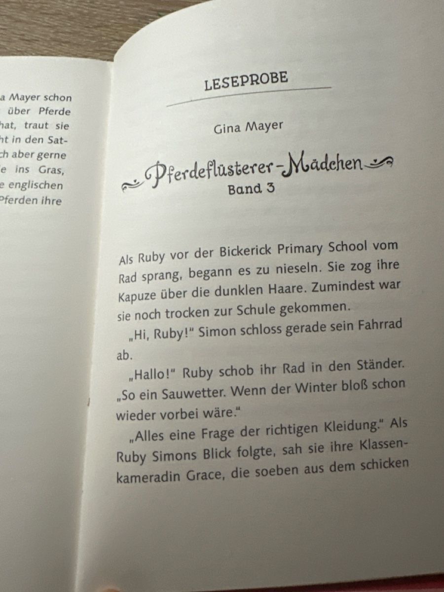 Libri: Buch Pferdeflüsterer Mädchen Ein grosser Traum Band 2 – Nuovo (secondo la descrizione) da Buttikon SZ venduto da Pilatus2013 3