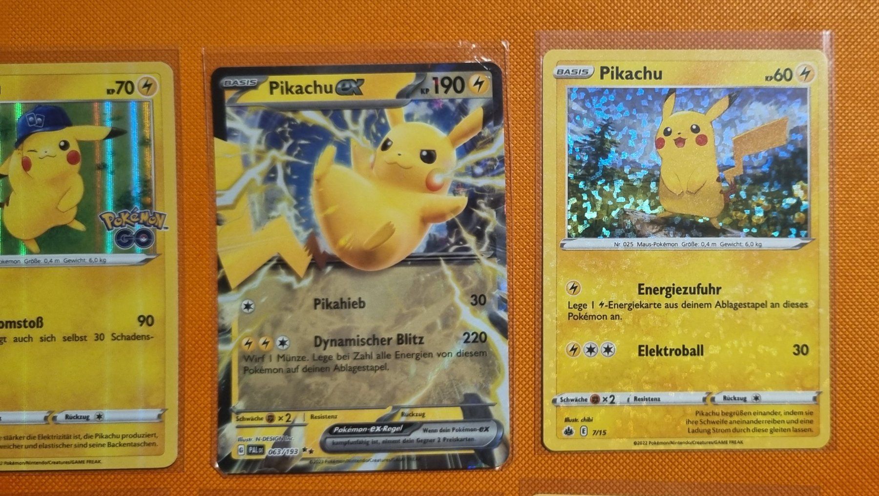 Pokémon Cartes à collectionner: Pikachu Kartenbundle Deutsch – D'occasion à Bichelsee par Kompiuter 1
