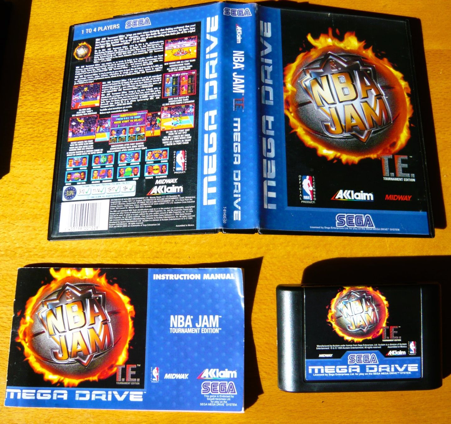 Sega Giochi: Mega Drive   : NBA JAM Tournament Edition, CIB – Usato da Onex venduto da Jaguar1986 1