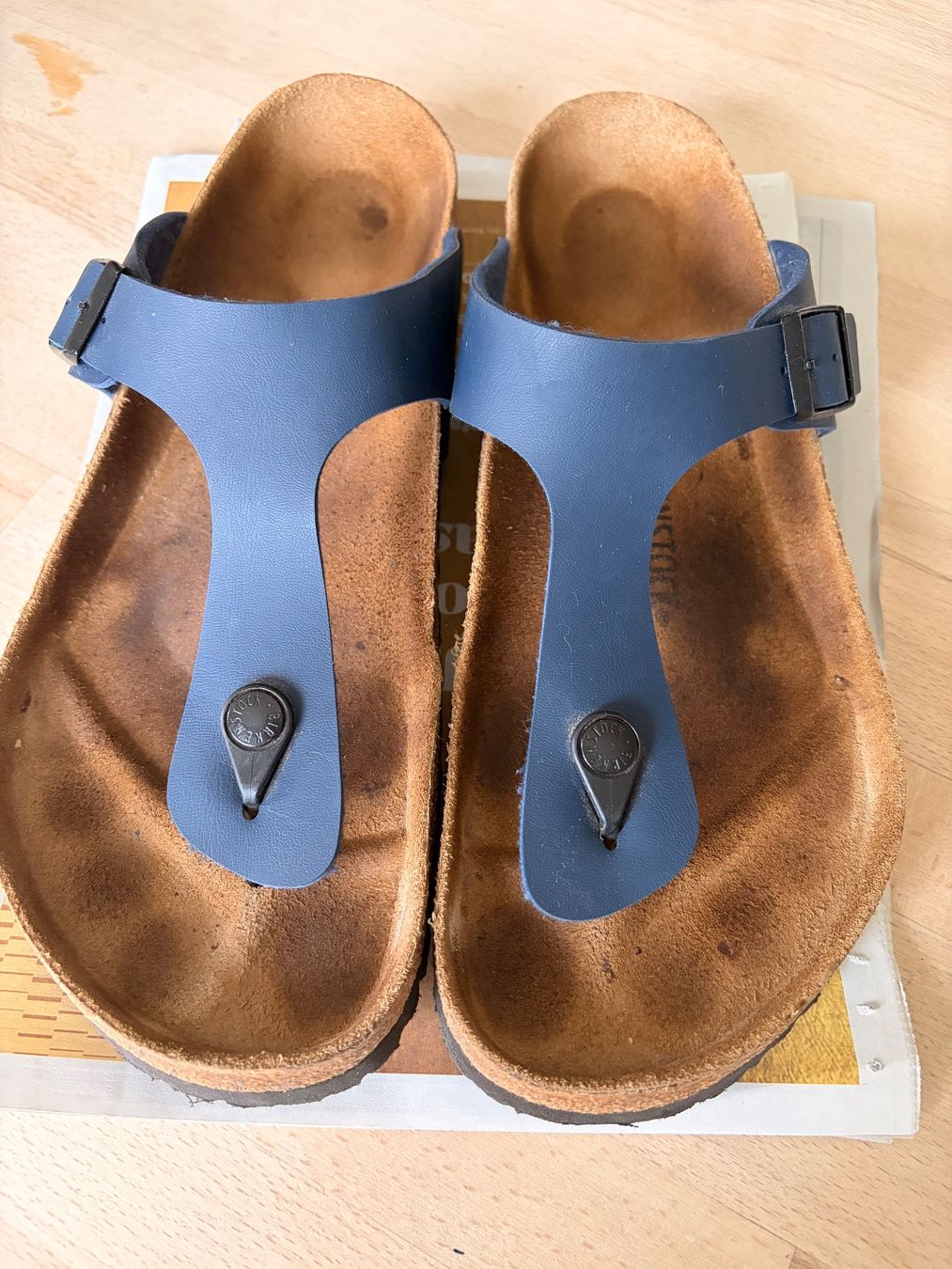 Birkenstock Scarpe da uomo: Birkenstock Gizeh 45 – Usato da Basel venduto da Witmedia