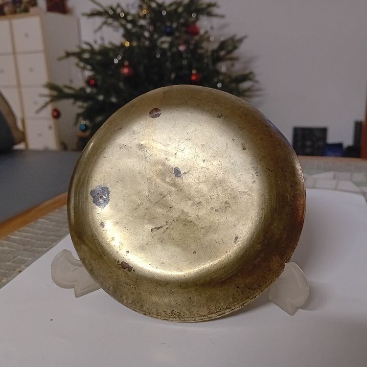 12x antike Messing Schalen Handgemacht 12cm (Gebraucht) in Toffen für