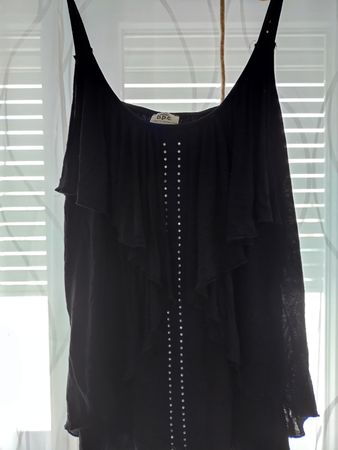 Top schwarz Grösse 44