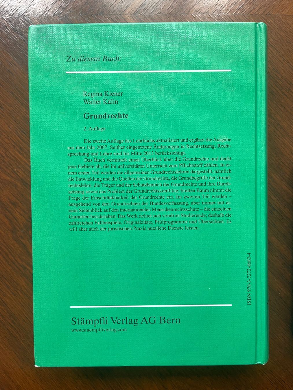 Bücher: Buch „Grundrecht“ – Neu (gemäss Beschreibung) aus Lenzburg von CelinaS01 1