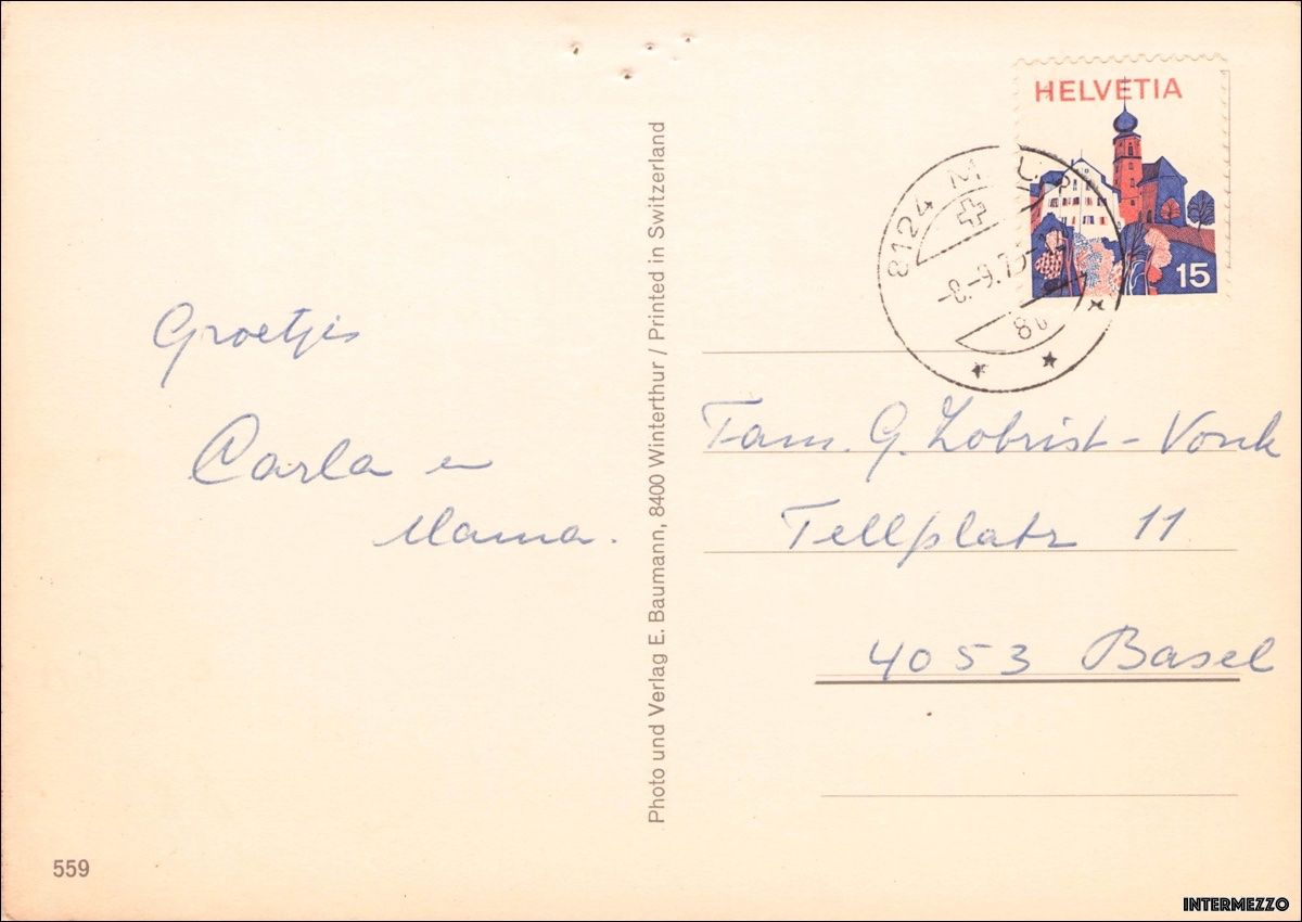Cartes postales: Greifensee ZH // Grüsse // Mehrbild-Ansichtskarte alt farbig – D'occasion à Basel par intermezzo12 1