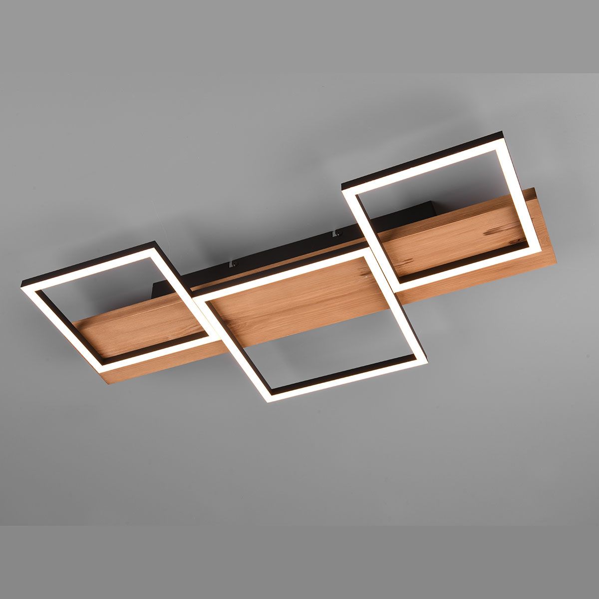 Lampadari & plafoniere: LED Deckenleuchte, Dimmbar, Holz – Nuovo (secondo la descrizione) da Kreuzlingen venduto da Smart-Light 3