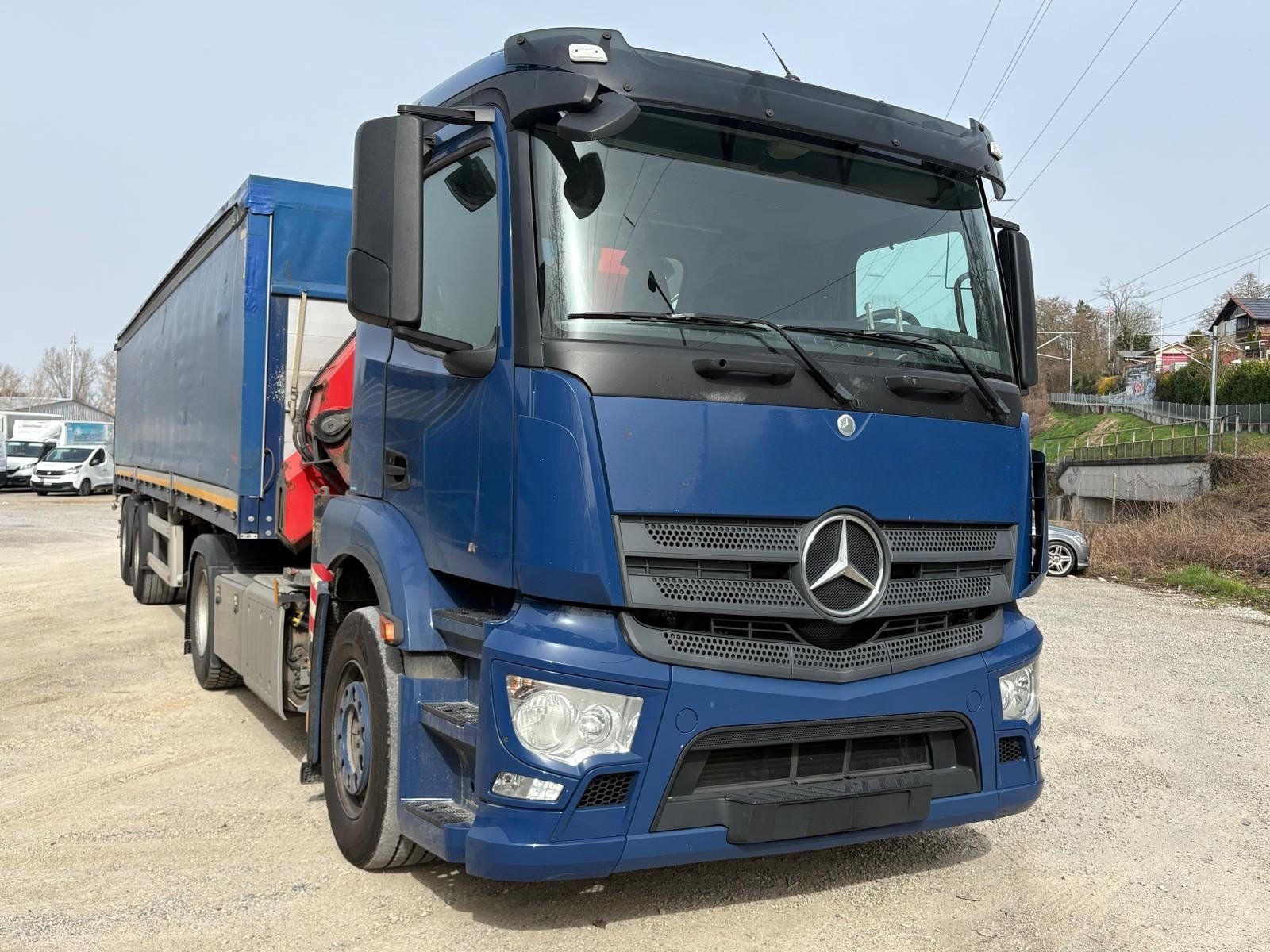 Mercedes-Benz Autocarri: MERCEDES-BENZ Antos 1843 – Usato da Reinach BL venduto da Swiss-itech.com 1