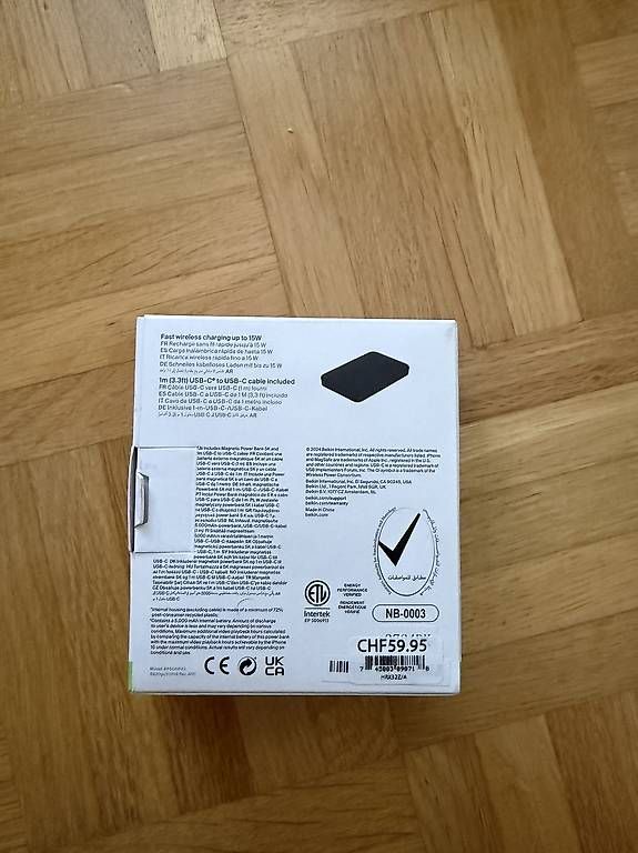 Caricabatterie: Belkin Magsafe Powerbank – Usato da Basel venduto da bap_7kpp 3