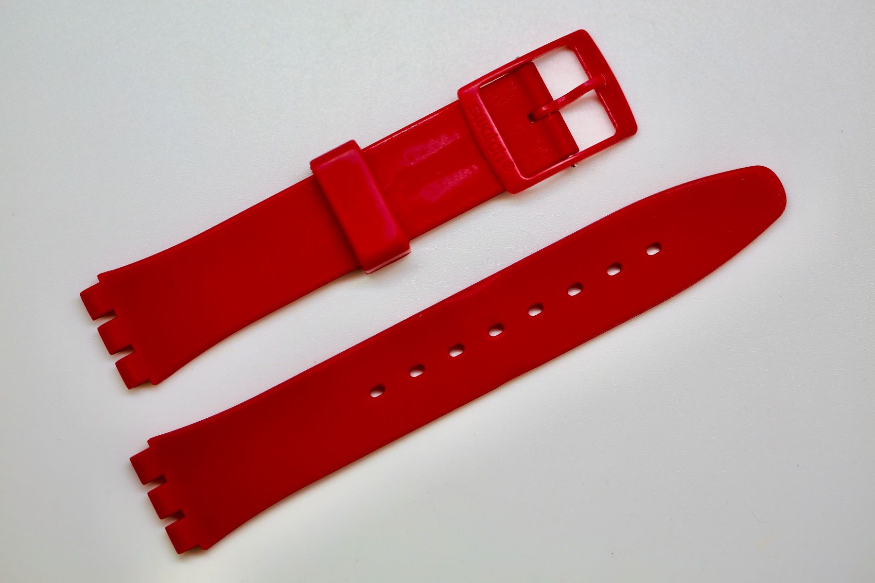 Swatch Uhren: Swatch Kautschukband 17mm – Gebraucht aus Reinach BL von Han-Numismatik 1
