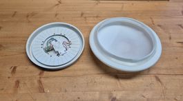 Runde Züblin Aussenlampe LED 10W, Ø 30cm, Höhe 11cm, Glas