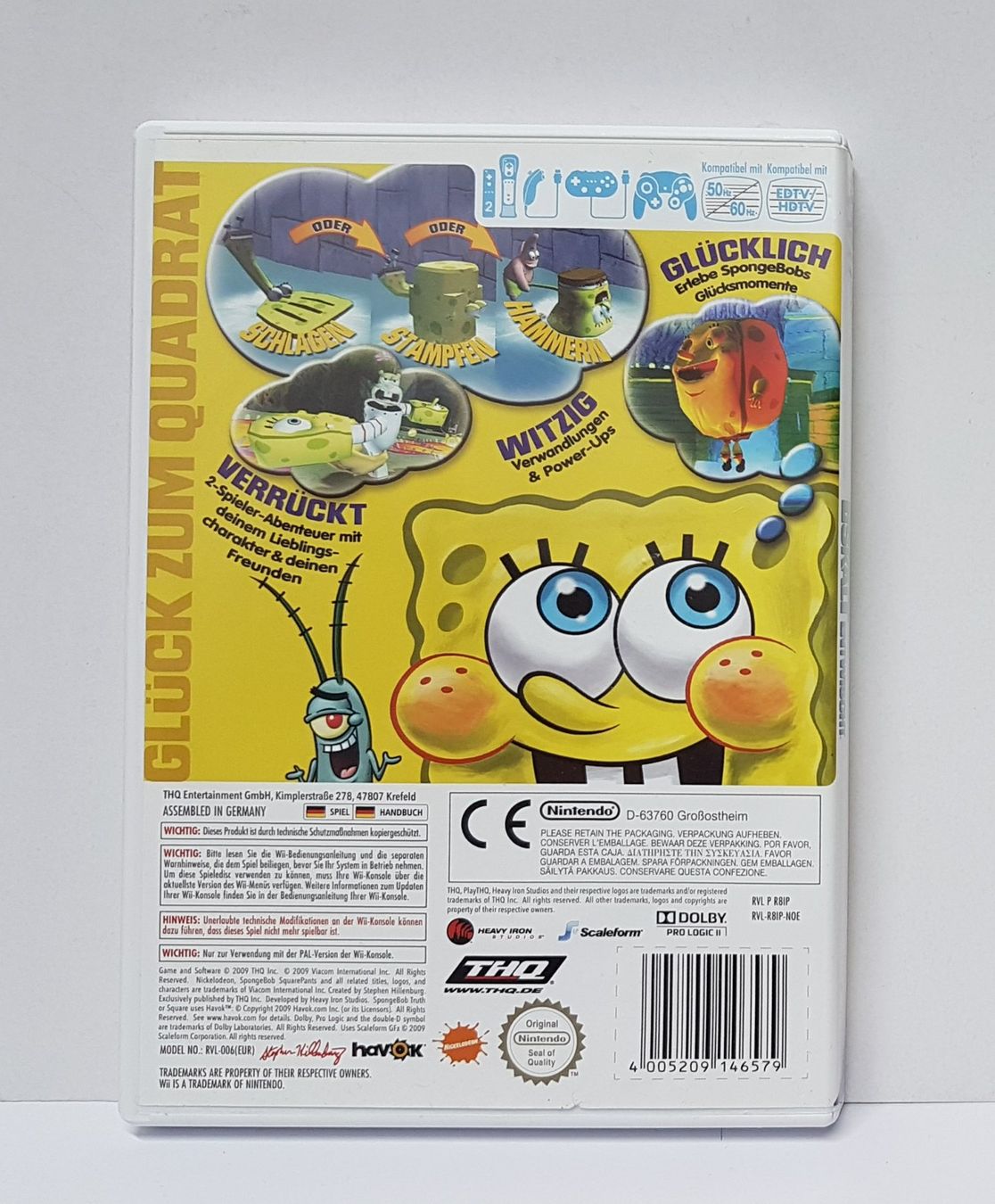 Nintendo Spiele: 😎Spongebob‘s Eiskalt erwischt! Wii – Gebraucht aus Schüpfheim von Games_Spielkonsolen 2