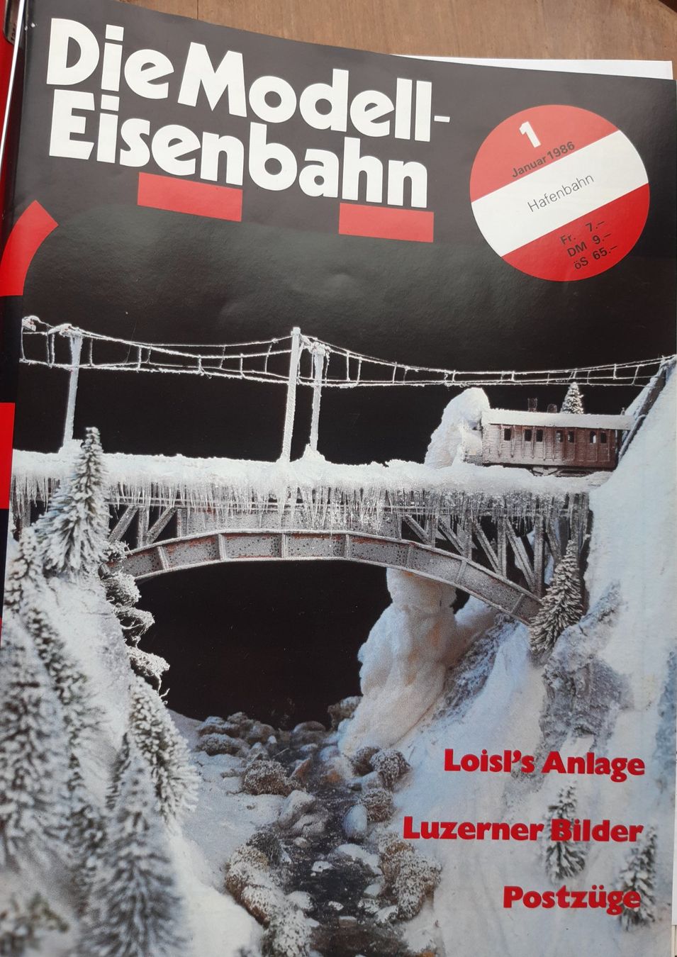 Revues & Magazines: Die Modell-Eisenbahn – D'occasion à Lengnau par robinie02 1