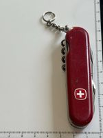 Taschenmesser rot, Schlüsselanhänger mit Klingen(I4)